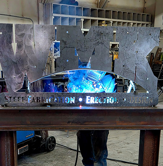 WMK sign fabrication